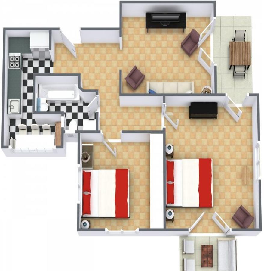 Charming 2Bd Apt W/ Balcony By Sea N' Rent เทลอาวีฟ ภายนอก รูปภาพ